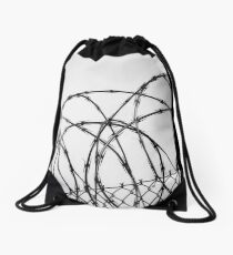 Razor Wire Drawstring Bag