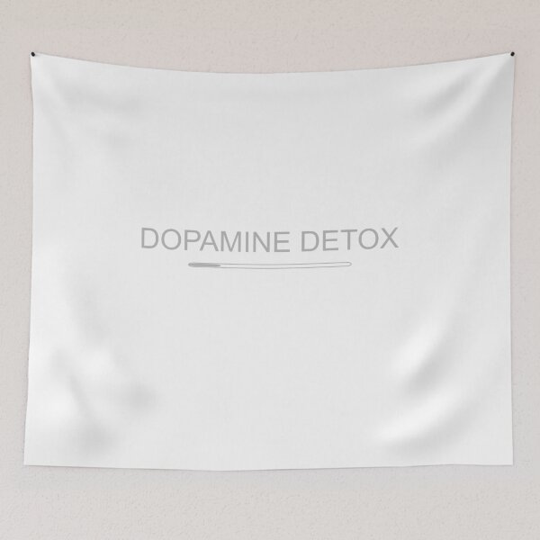 Item preview, Dopamine Detox | Minimalist Focus Quote designed and sold by Mikidesign1988.