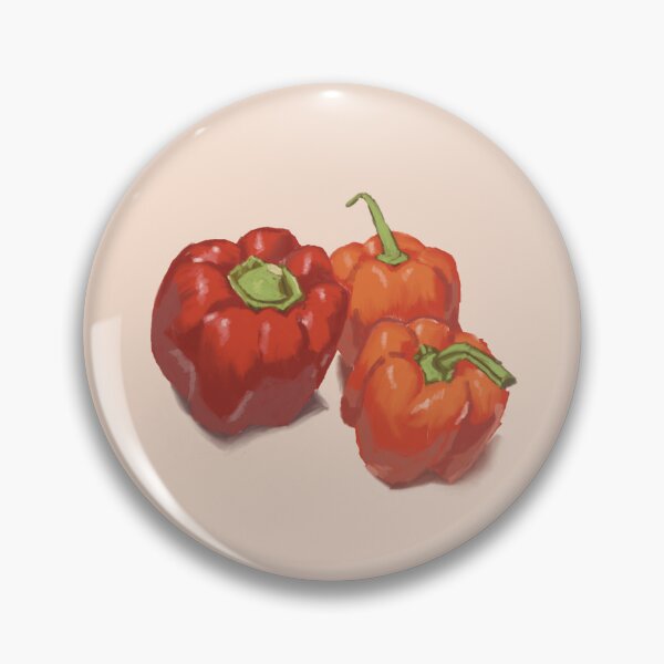 Item preview, Three red bell peppers designed and sold by Marcus.c.douglas.
