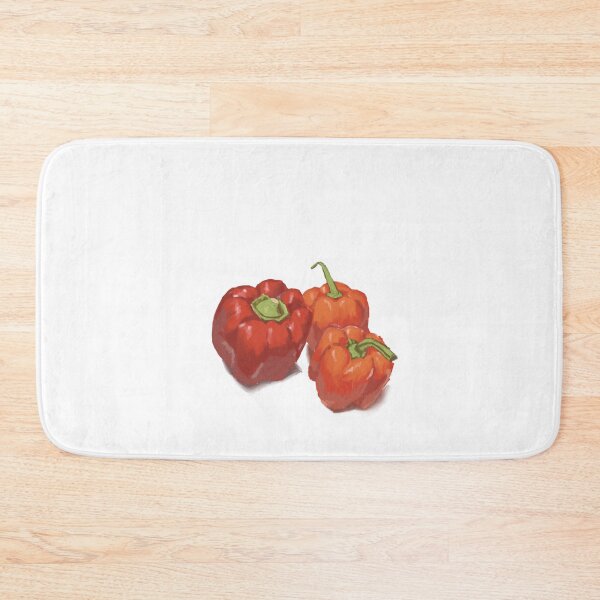 Item preview, Three red bell peppers designed and sold by Marcus.c.douglas.