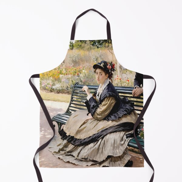 Item preview, Camille Monet on a Garden Bench - A Serene Portrait of Domestic Bliss designed and sold by artdesignsnow.