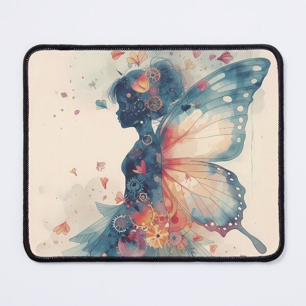 Item preview, Pastel Gear Butterfly Girl designed and sold by ShopSpire.