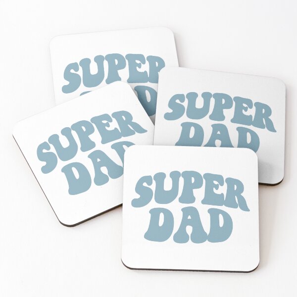 Item preview, SUPER DAD blue light designed and sold by hejlele.
