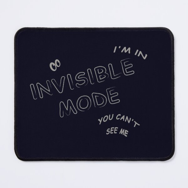 Item preview, I am invisible – you can't see me designed and sold by unique art and design.