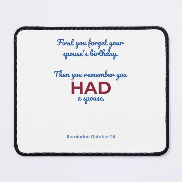 Item preview, Spouse Joke – October 24 designed and sold by ariksworld.