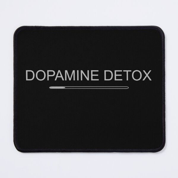 Item preview, Dopamine Detox | Minimalist Focus Quote designed and sold by Mikidesign1988.
