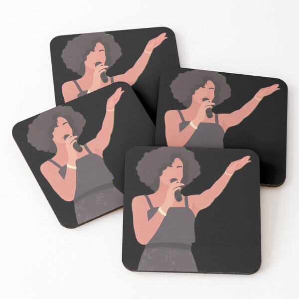 Item preview, Whitney Houston Lineless Illustration designed and sold by dsxclothing.