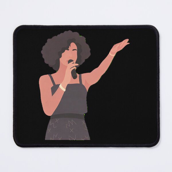 Item preview, Whitney Houston Lineless Illustration designed and sold by dsxclothing.