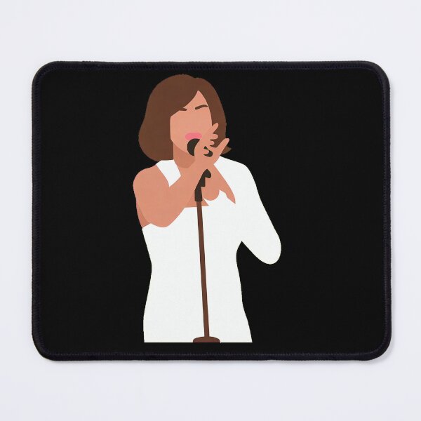 Item preview, Whitney Houston Lineless Illustration designed and sold by dsxclothing.