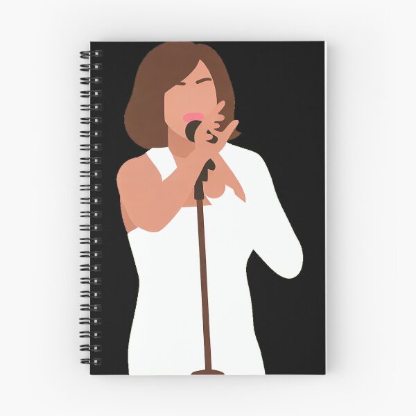 Item preview, Whitney Houston Lineless Illustration designed and sold by dsxclothing.