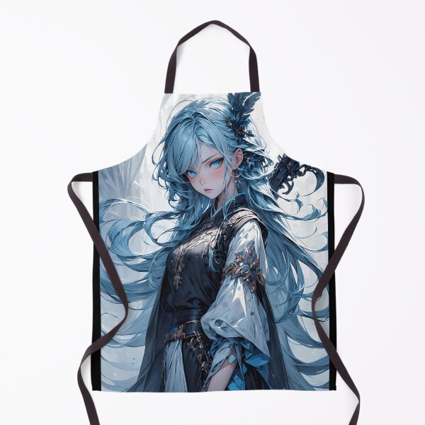 Item preview, Manga Ice Samurai Queen With Sword designed and sold by Lollitaart.