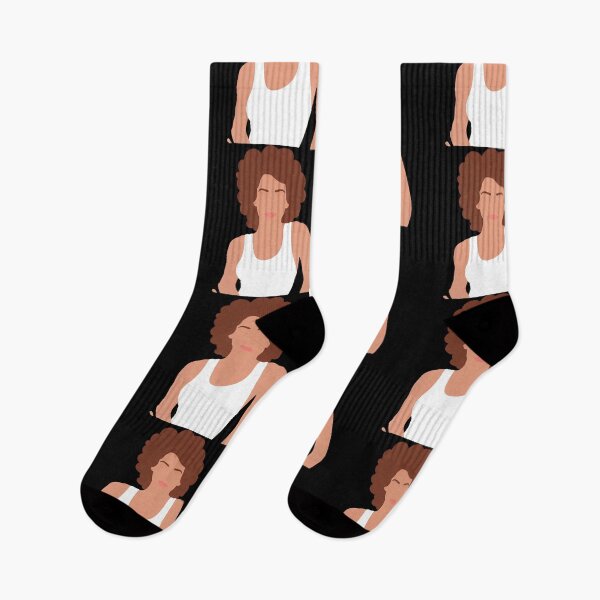 Item preview, Whitney Houston Lineless Illustration designed and sold by dsxclothing.