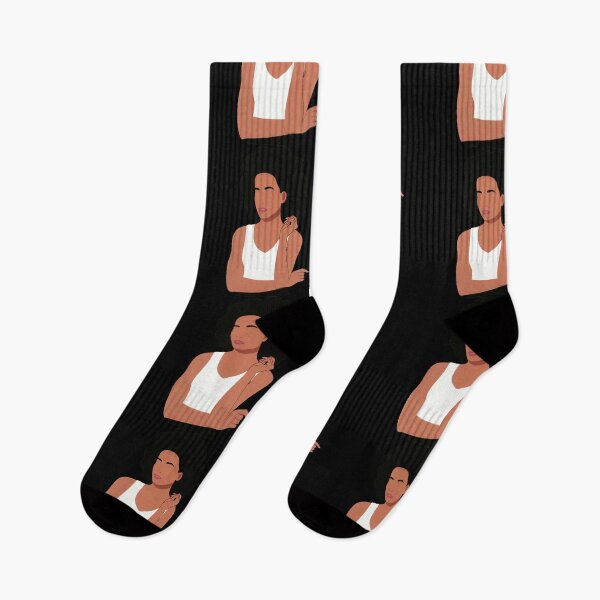 Item preview, Whitney Houston Lineless Illustration designed and sold by dsxclothing.