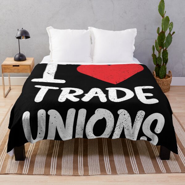 Item preview, I Love Trade Unions designed and sold by eldram.