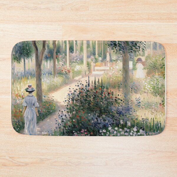 Item preview, Camille Monet in the Garden at Argenteuil - A Serene Portrait of Domestic Bliss  designed and sold by artdesignsnow.