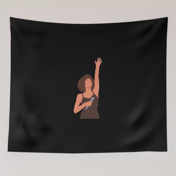 Item preview, Whitney Houston Lineless Illustration designed and sold by dsxclothing.