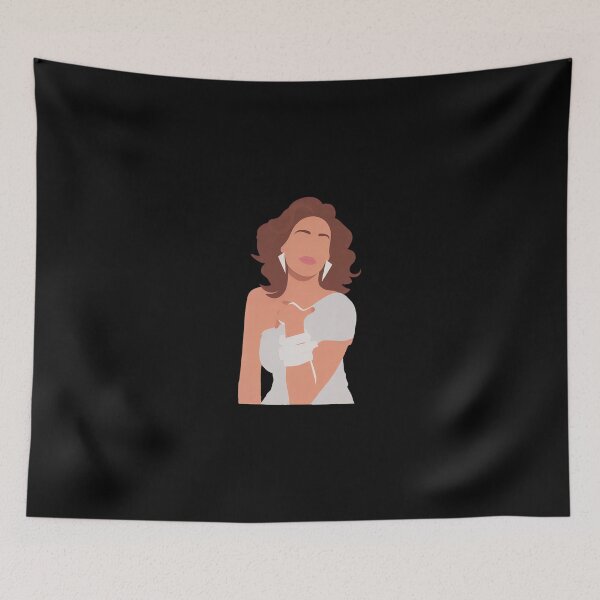 Item preview, Whitney Houston Lineless Illustration designed and sold by dsxclothing.
