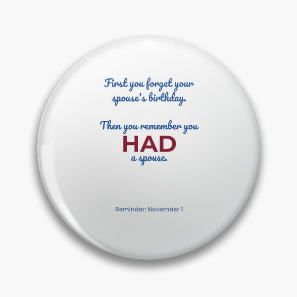 Item preview, Spouse Joke – November 1 designed and sold by ariksworld.