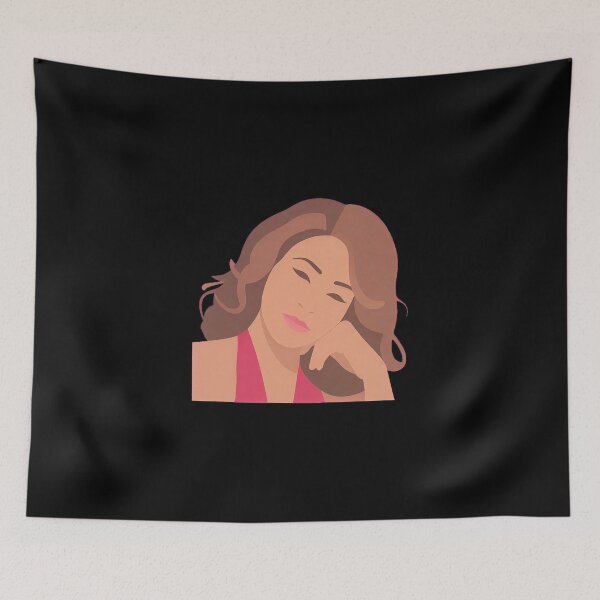 Item preview, Whitney Houston Lineless Illustration designed and sold by dsxclothing.