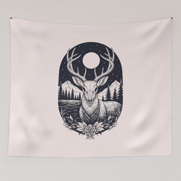 Item preview, Skull Deer designed and sold by Thunderbelts.