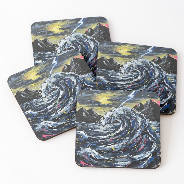 Item preview, Stormy Great Wave designed and sold by WavesStation.