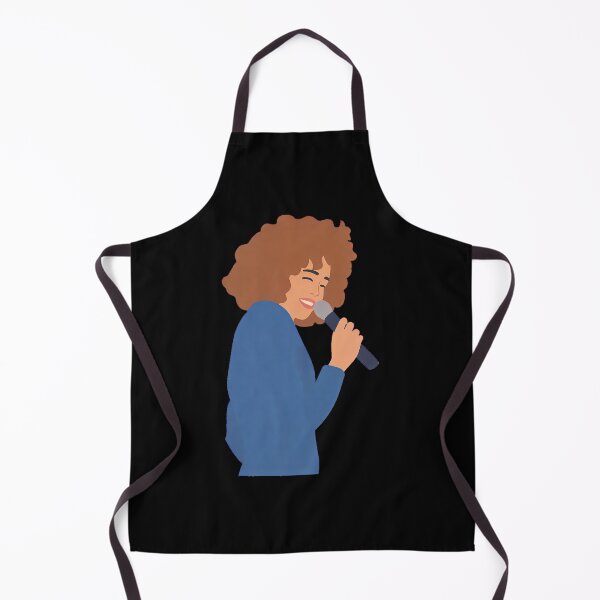Item preview, Whitney Houston Lineless Illustration designed and sold by dsxclothing.