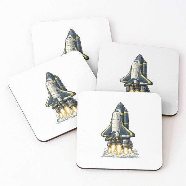 Item preview, Retro Space Shuttle Launch designed and sold by Combat Skies.