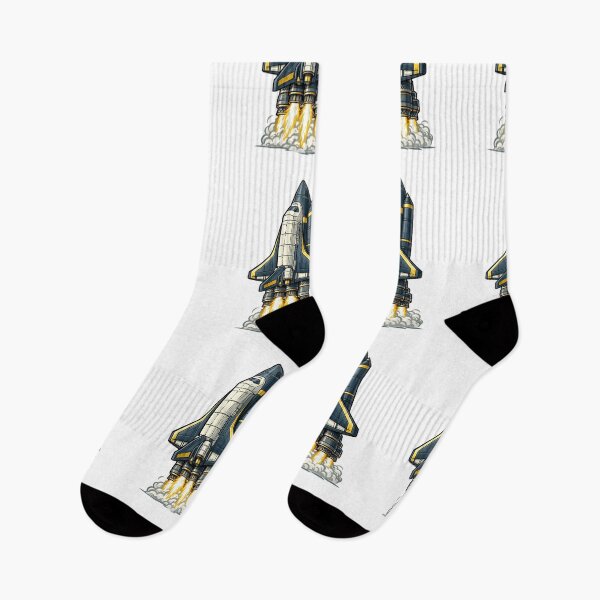 Item preview, Retro Space Shuttle Launch designed and sold by Combat Skies.