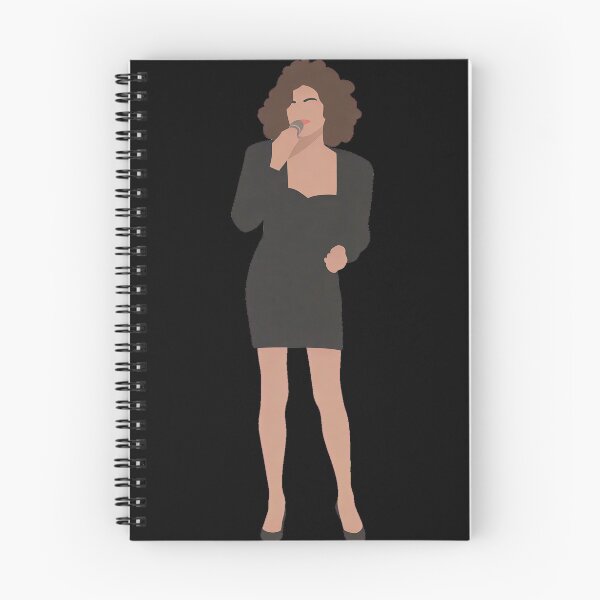 Item preview, Whitney Houston Lineless Illustration designed and sold by dsxclothing.