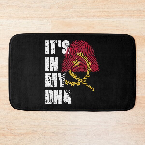 Item preview, IT'S IN MY DNA Angola Flag Roots designed and sold by CosmoKitsch.