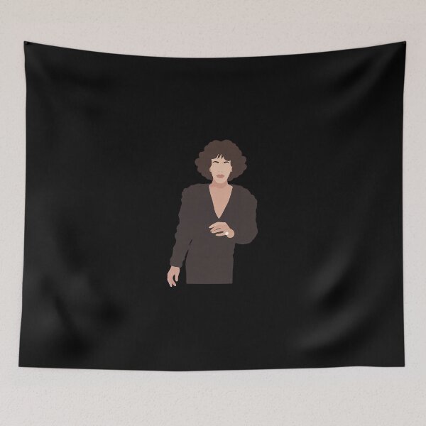 Item preview, Whitney Houston Lineless Illustration designed and sold by dsxclothing.