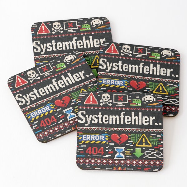 Item preview, System Error IT Statement – Funny Computer Nerd Knit Design designed and sold by Mauswohn.