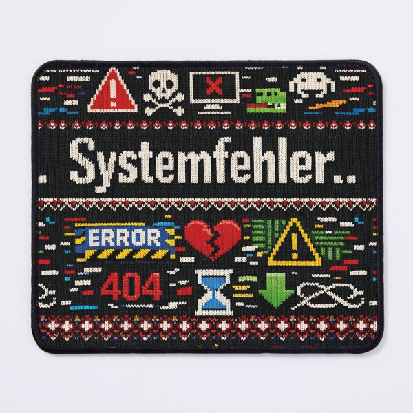 Artikelvorschau, Systemfehler IT Statement – Lustiges Computer Nerd Strick Design entworfen und verkauft von Mauswohn.