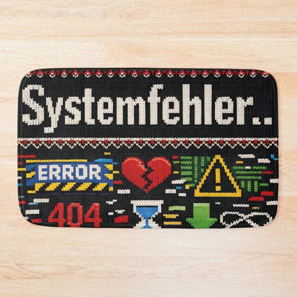 Item preview, System Error IT Statement – Funny Computer Nerd Knit Design designed and sold by Mauswohn.