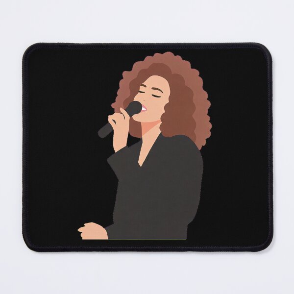 Item preview, Whitney Houston Lineless Illustration designed and sold by dsxclothing.
