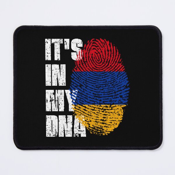 Item preview, IT'S IN MY DNA armenia Flag Roots designed and sold by CosmoKitsch.