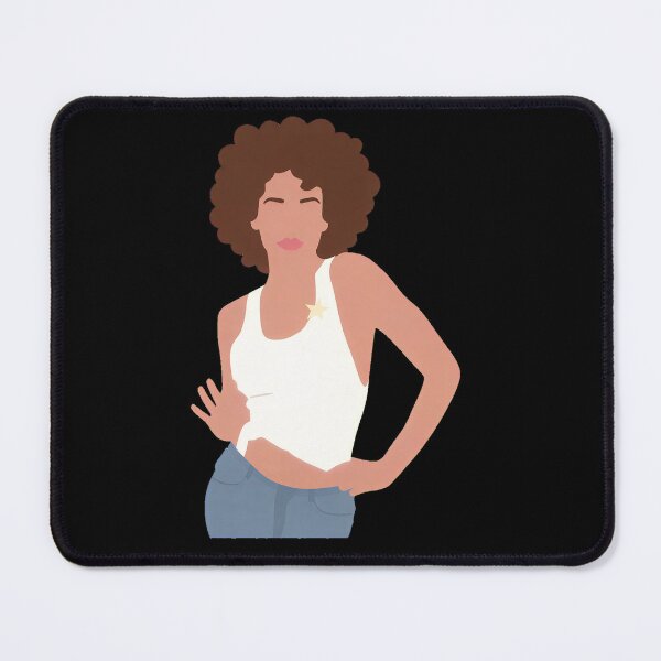 Item preview, Whitney Houston Lineless Illustration designed and sold by dsxclothing.