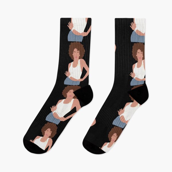 Item preview, Whitney Houston Lineless Illustration designed and sold by dsxclothing.
