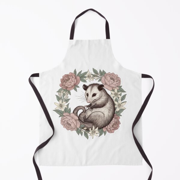 Item preview, Aesthetic Opossum Vintage Floral Cottagecore Goth Moonflower Possum designed and sold by StickyGuys.