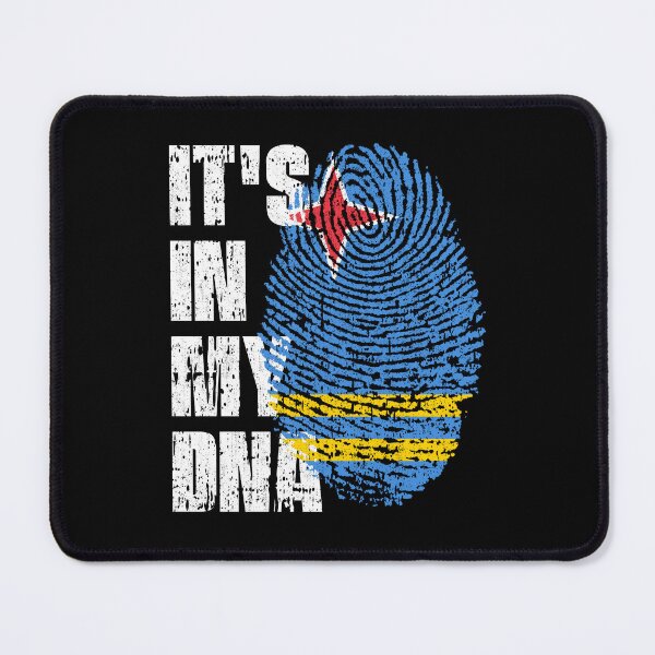 Item preview, IT'S IN MY DNA Aruba Flag Roots designed and sold by CosmoKitsch.