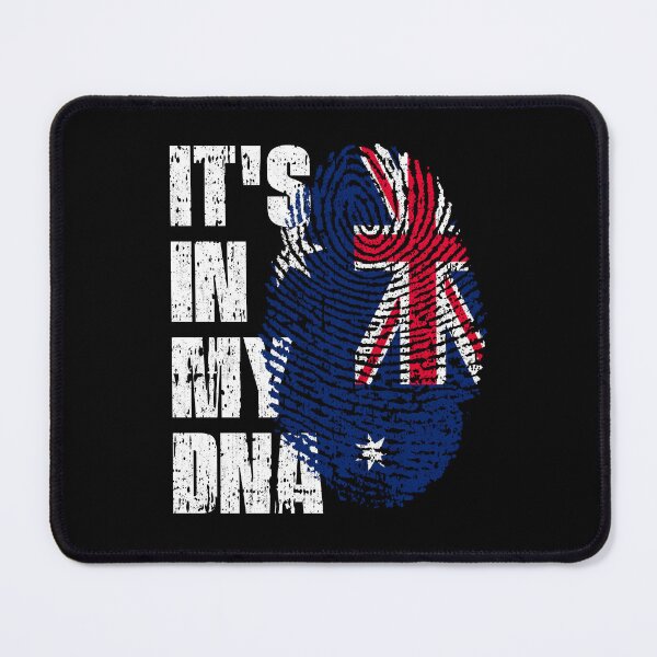 Item preview, IT'S IN MY DNA Australia Flag Roots designed and sold by CosmoKitsch.