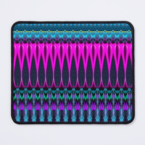 Item preview, Magenta and Blue Neo-Gothic Fractal Pattern designed and sold by Warren Paul Harris.