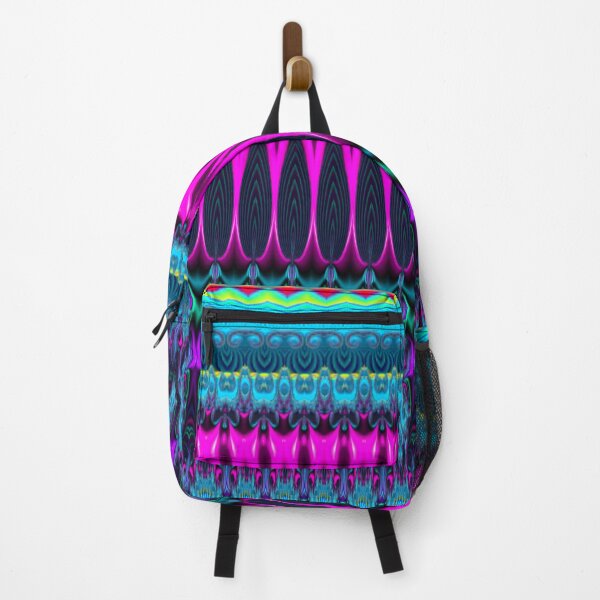 Item preview, Magenta and Blue Neo-Gothic Fractal Pattern designed and sold by Warren Paul Harris.
