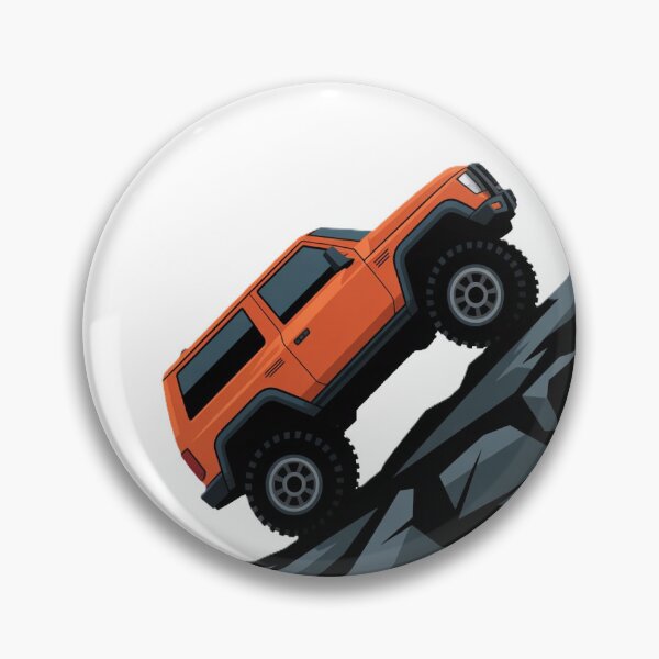Item preview, Off-Road Adventure SUV – Mountain Climb Vector Illustration designed and sold by myforestfog.