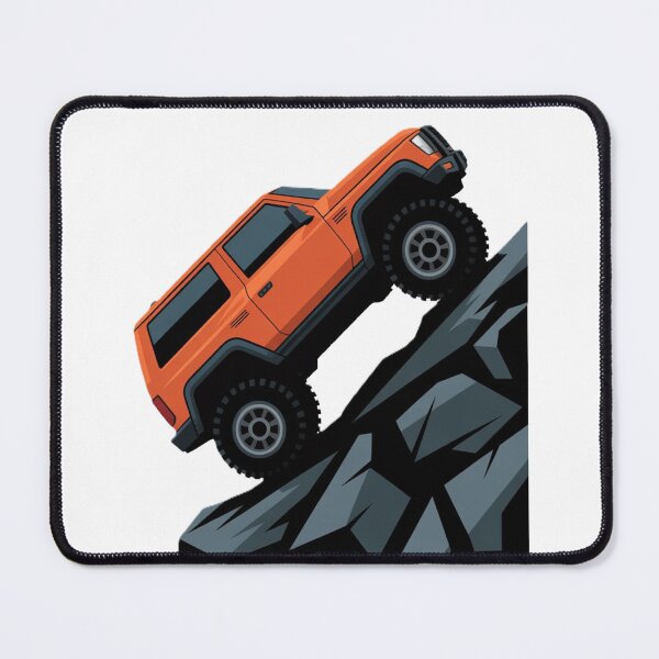 Item preview, Off-Road Adventure SUV – Mountain Climb Vector Illustration designed and sold by myforestfog.