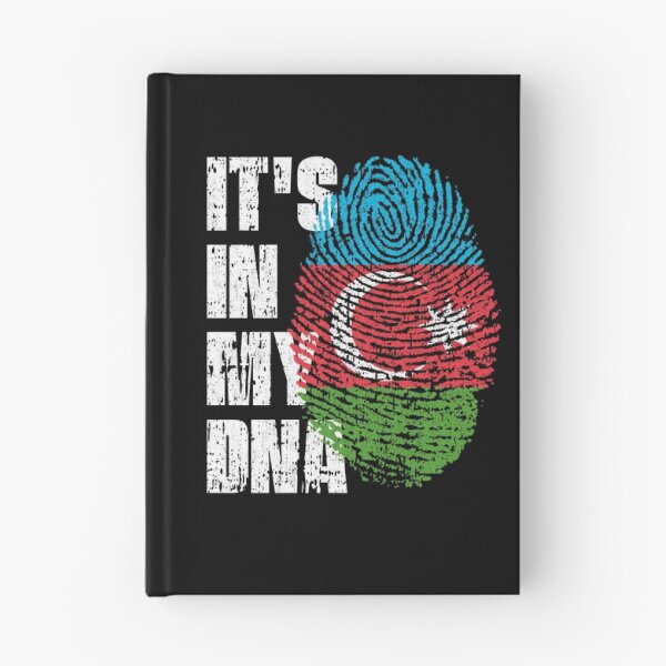 Item preview, IT'S IN MY DNA Azerbaijan Flag Roots designed and sold by CosmoKitsch.