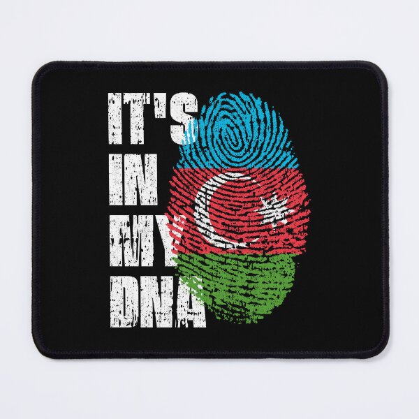 Item preview, IT'S IN MY DNA Azerbaijan Flag Roots designed and sold by CosmoKitsch.