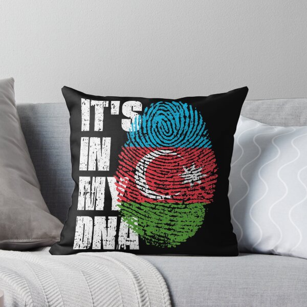 Item preview, IT'S IN MY DNA Azerbaijan Flag Roots designed and sold by CosmoKitsch.