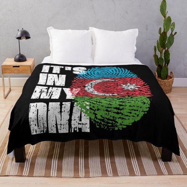Item preview, IT'S IN MY DNA Azerbaijan Flag Roots designed and sold by CosmoKitsch.
