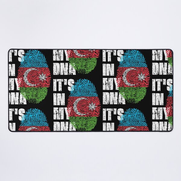 Item preview, IT'S IN MY DNA Azerbaijan Flag Roots designed and sold by CosmoKitsch.